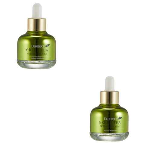 Deoproce Green Tea Fresh Ampoule 30ml*2Pcs