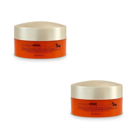 Deoproce Horse Enrich All Care Cream 100g*2Pcs