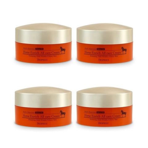 Deoproce Horse Enrich All Care Cream 100g*4Pcs