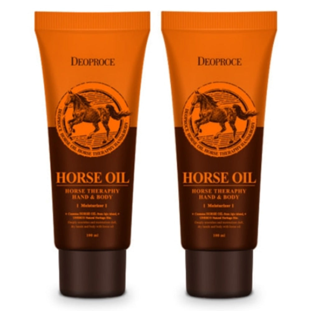 Deoproce Horse Therapy Hand & Body 100g*2Pcs
