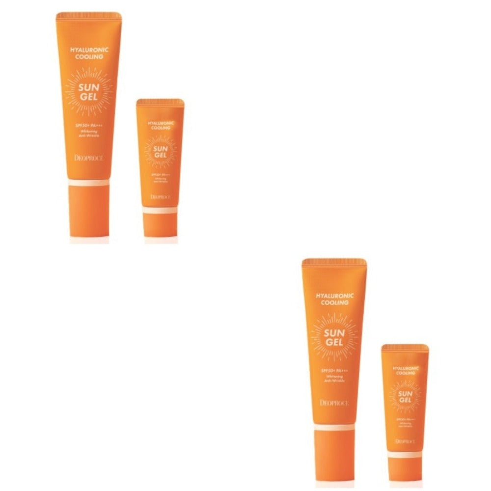 Deoproce Hyaluronic Cooling Sun Gel Special Edition SPF50+ PA+++ 50ml + 20ml X 2Pcs