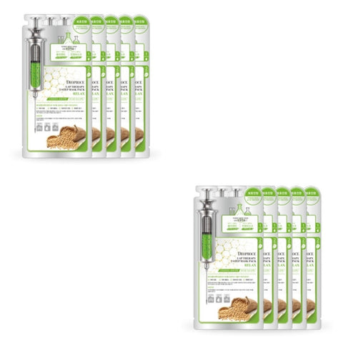 Deoproce Lab Therapy 2 Step Mask Pack Placenta Soothing 25ml*10ea