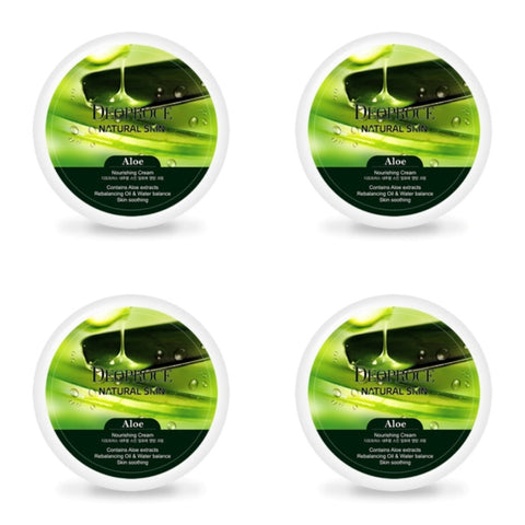 Deoproce Natural Skin Aloe Nourishing Cream 100g*4Pcs