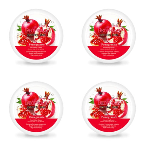 Deoproce Natural Skin Pomegranate Nourishing Cream 100g*4Pcs