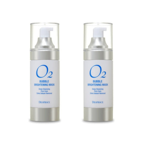 Deoproce O2 Bubble Brightening Mask 100ml*2Pcs
