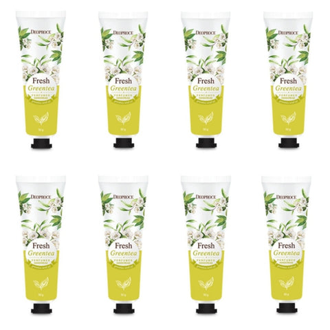 Deoproce Perfumed Hand Cream Fresh Green Tea 50g*8Pcs