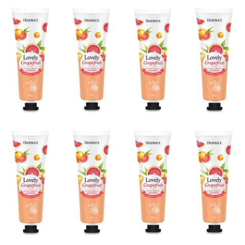 Deoproce Perfumed Hand Cream Lovely Grapefruit 50g*8Pcs