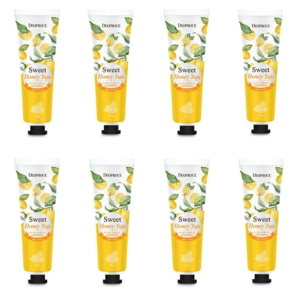 Deoproce Perfumed Hand Cream Sweet Honey Yuja 50g*8Pcs