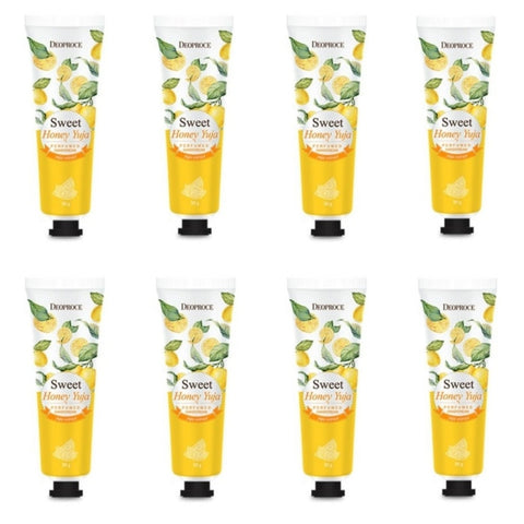 Deoproce Perfumed Hand Cream Sweet Honey Yuja 50g*8Pcs