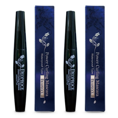 Deoproce Power Curling Mascara 10ml*2Pcs