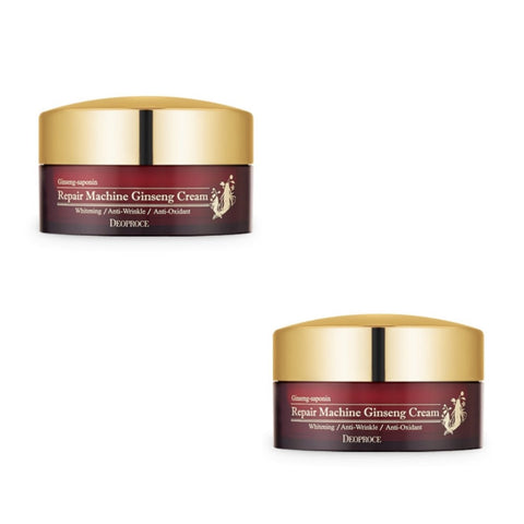 Deoproce Repair Machine Ginseng Cream 100g*2Pcs