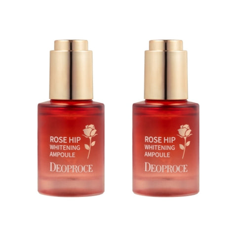 Deoproce Rose Hip Whitening Ampoule 28ml*2Pcs