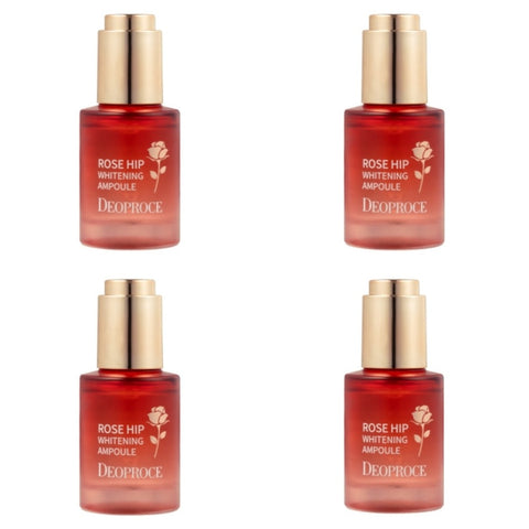 Deoproce Rose Hip Whitening Ampoule 28ml*4Pcs