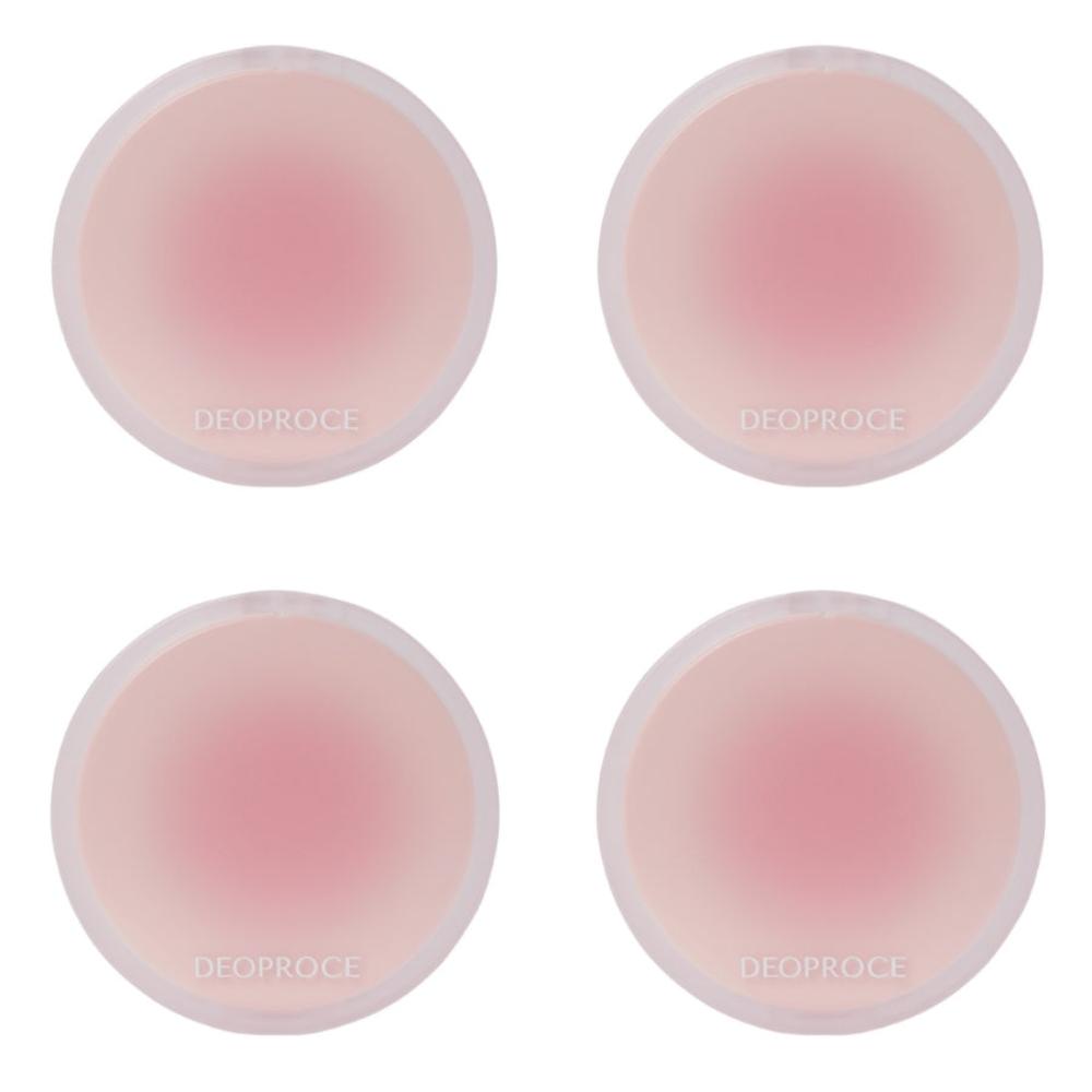 Deoproce Skin Natural Fit Cover Cushion No.21 Light Begie SPF50+ PA++++ 12g*4Pcs