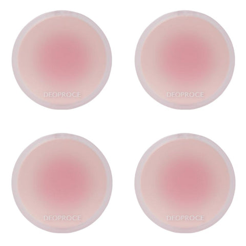 Deoproce Skin Natural Fit Cover Cushion No.21 Light Begie SPF50+ PA++++ 12g*4Pcs