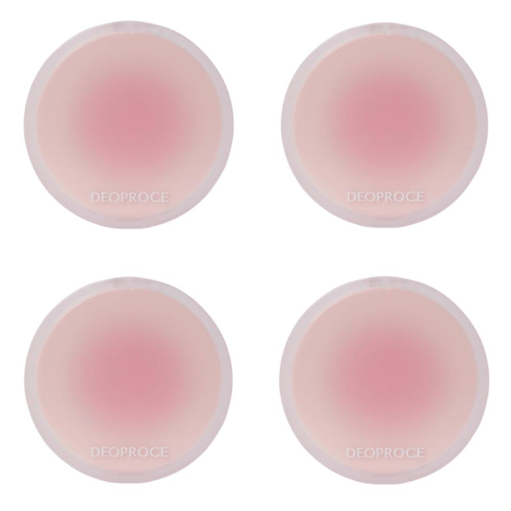 Deoproce Skin Natural Fit Cover Cushion No.23 Natural Begie SPF50+ PA++++ 12g*4Pcs