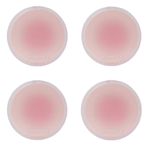Deoproce Skin Natural Fit Cover Cushion No.23 Natural Begie SPF50+ PA++++ 12g*4Pcs