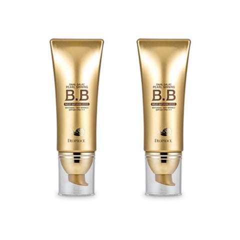 Deoproce Snail Galac-Tox Pearl Shining BB No.23 SPF50+ PA+++ 40g*2Pcs