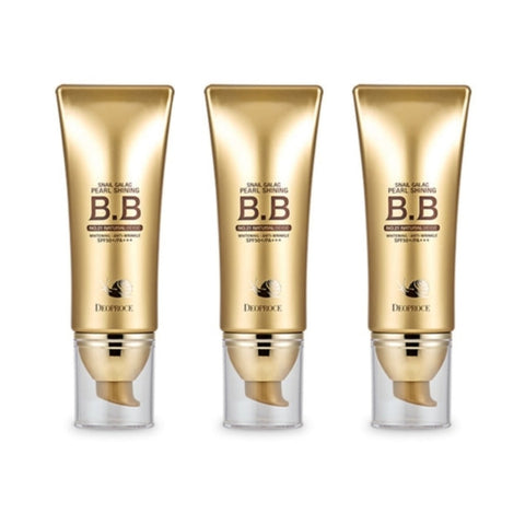 Deoproce Snail Galac-Tox Pearl Shining BB No.23 SPF50+ PA+++ 40g*3Pcs