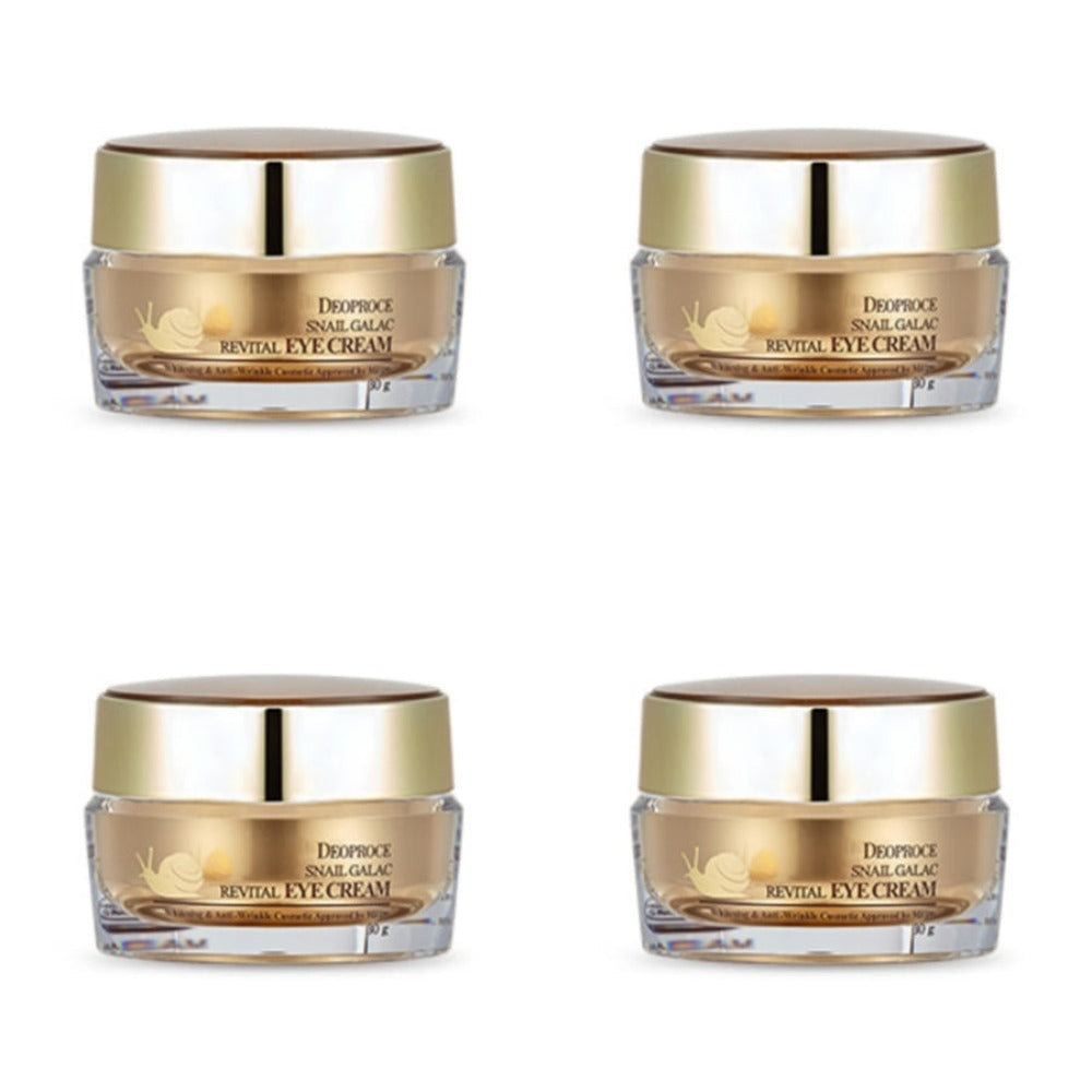 Deoproce Snail Galac-tox Revital Eye Cream 30g*4Pcs