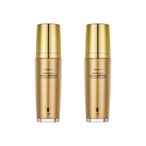 Deoproce Snail Galac Revital Ampoule 40ml*2Pcs