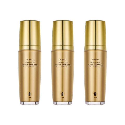 Deoproce Snail Galac Revital Ampoule 40ml*3Pcs