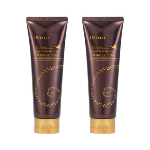 Deoproce Snail Recovery Cleansing Foam 170g*2Pcs