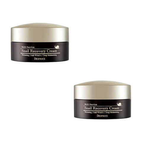 Deoproce Snail Recovery Cream 100g*2Pcs