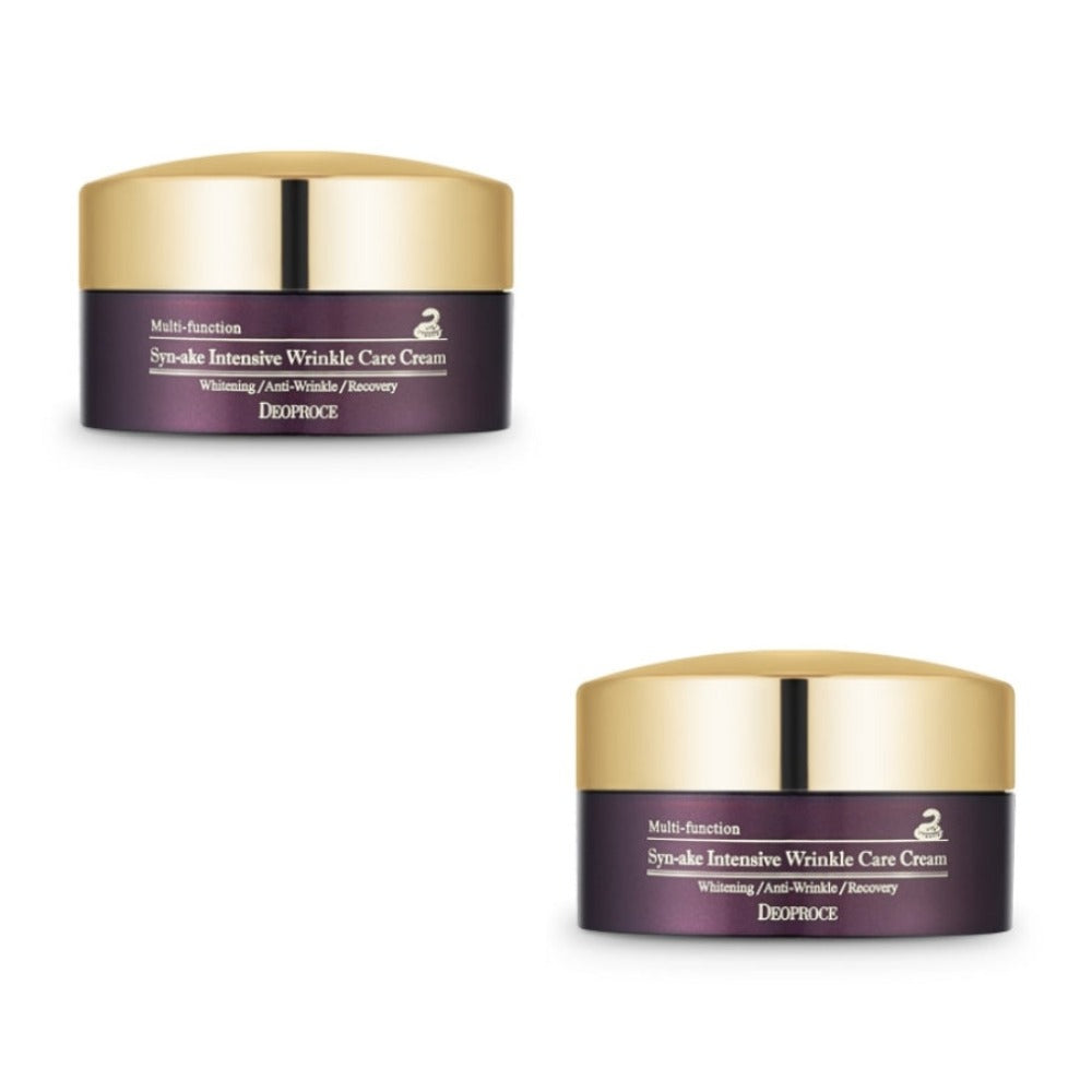 Deoproce Syn-ake Intensive Wrinkle Care Cream 100g*2Pcs