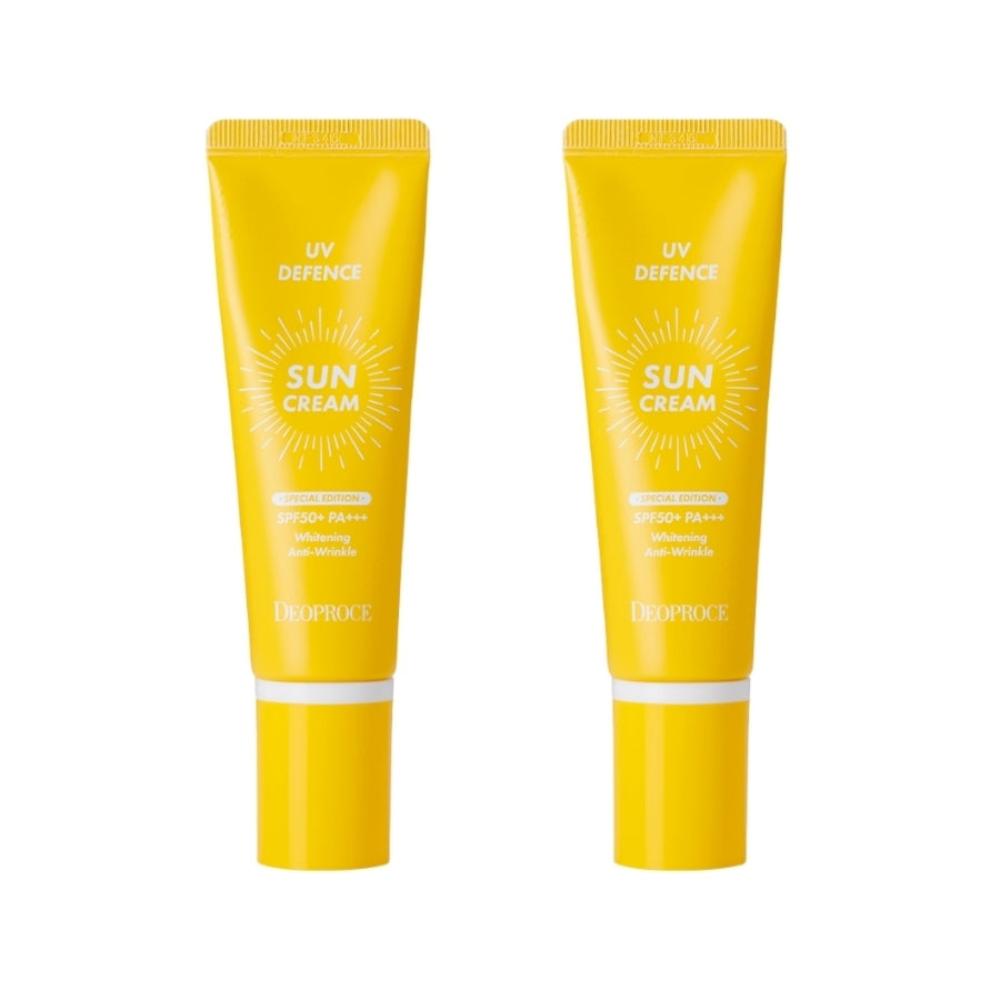 Deoproce UV Defence Sun Cream SPF50+ PA+++ Special Edition 50g*2Pcs