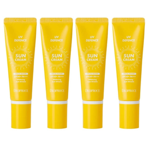 Deoproce UV Defence Sun Cream SPF50+ PA+++ Special Edition 50g*4Pcs