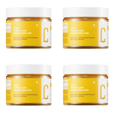 Deoproce Vita C Toning Care Brightening Pad 55ea 232ml*4Pcs