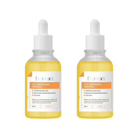 Deoproce Vita Whitening Ampoule 100ml*2Pcs