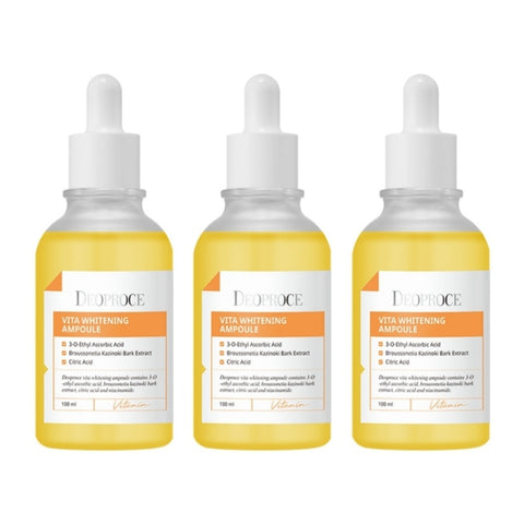 Deoproce Vita Whitening Ampoule 100ml*3Pcs