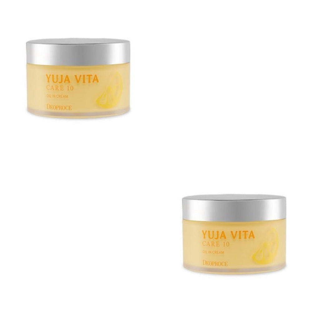 Deoproce Yuja Vita Care 10 Oil in Cream 100ml*2Pcs