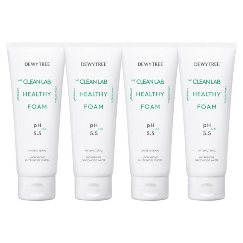 Dewytree The Clean Lab Healthy Foam 150ml*4Pcs