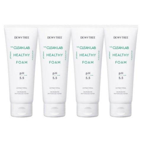 Dewytree The Clean Lab Healthy Foam 150ml*4Pcs