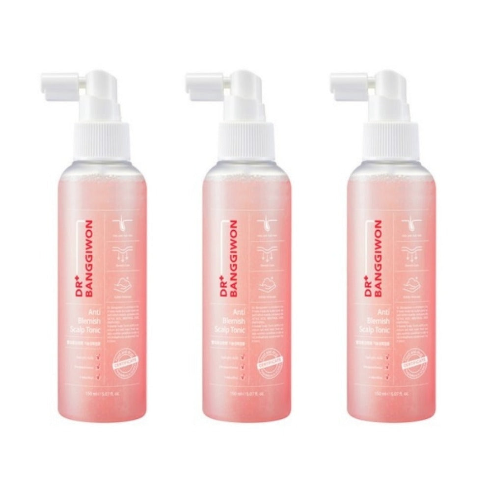 Dr.Banggiwon Anti Blemish Scalp Hair Tonic 150ml*3Pcs