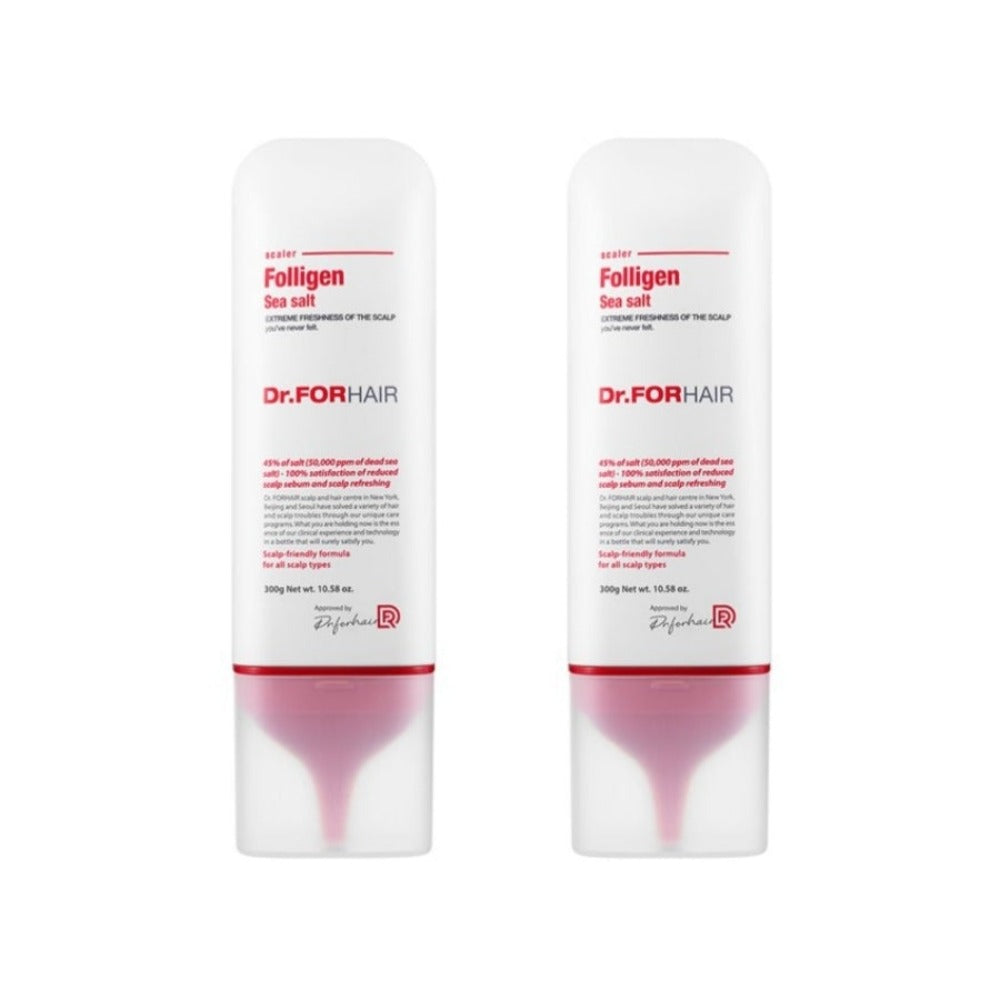 Dr.ForHair Folligen Sea Salt Scalp Scaler 300g*2Pcs