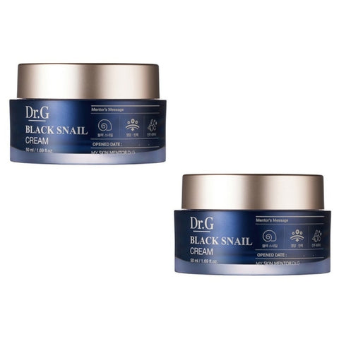 Dr.G Black Snail Cream 50ml*2Pcs