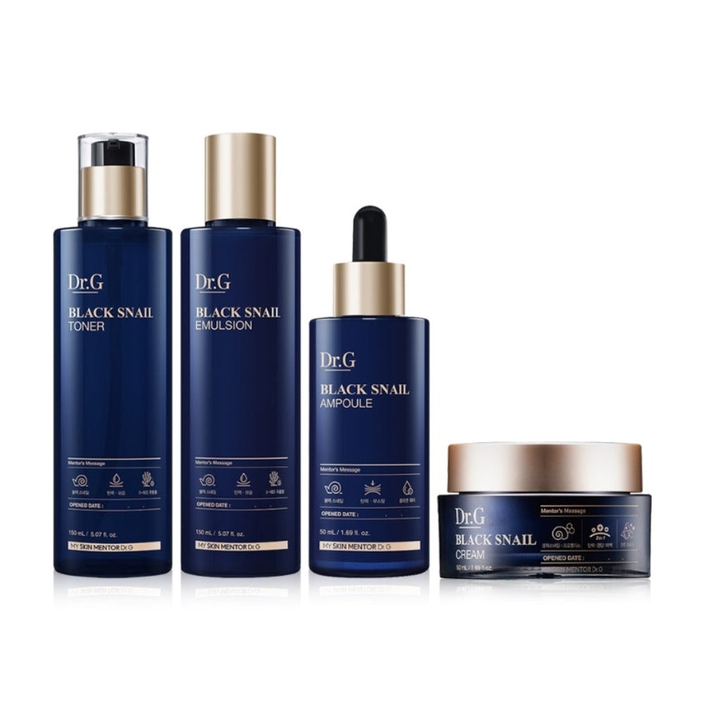Dr.G Black Snail Prestige 4 Pieces Set