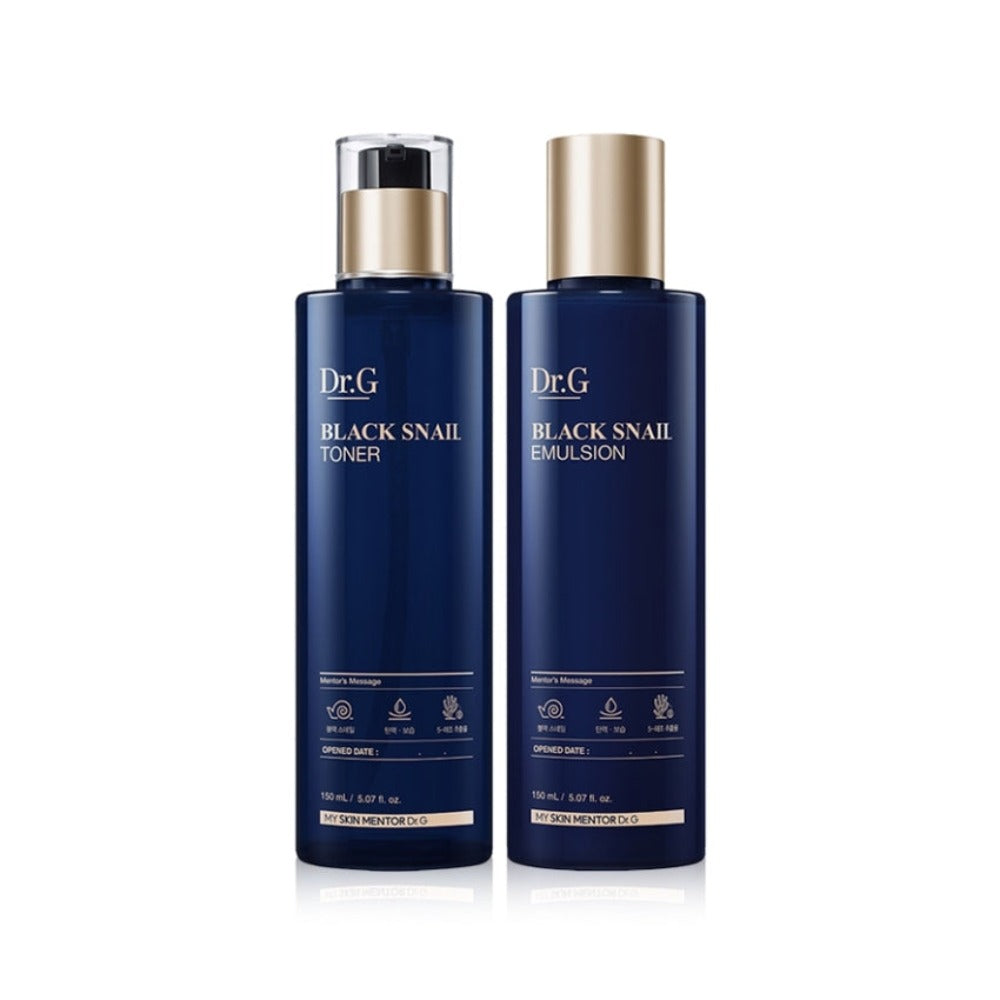 Dr.G Black Snail Toner Emulsion 2 Pieces Set