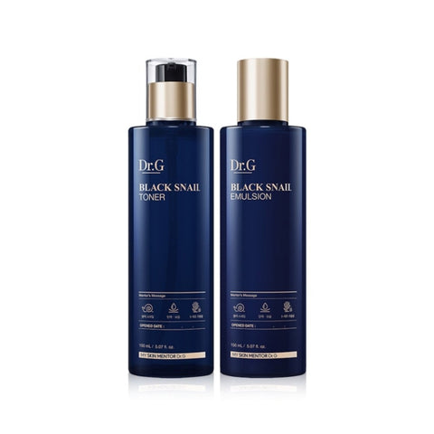 Dr.G Black Snail Toner Emulsion 2 Pieces Set