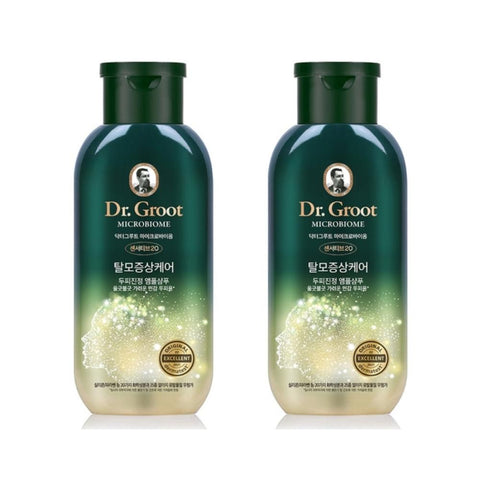 Dr.Groot Microbiome Sensitive20 Scalp Soothing Ampoule Shampoo 180ml*2Pcs