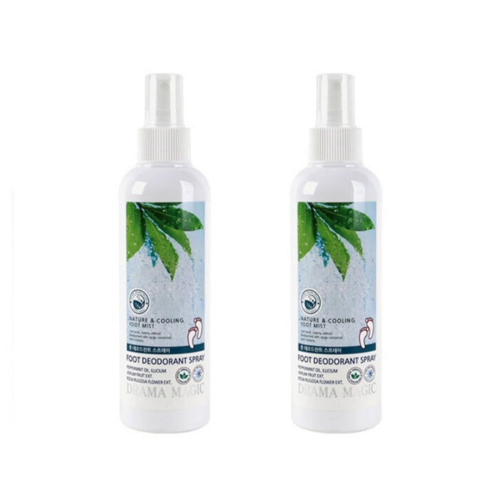 Drama Magic Foot Deodorant Spray 200ml*2Pcs
