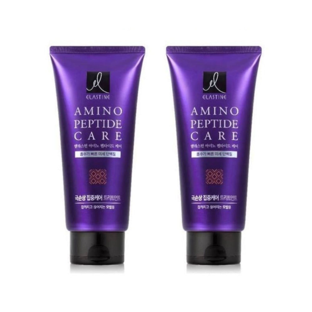 Elastine Amino Peptide Care Extreme Damage Hair Treatment 300ml*2Pcs
