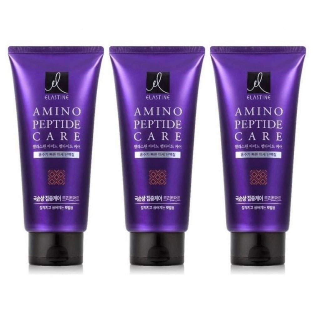 Elastine Amino Peptide Care Extreme Damage Hair Treatment 300ml*3Pcs