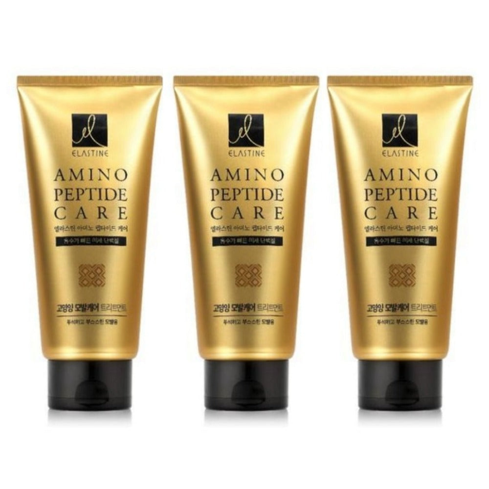 Elastine Amino Peptide Care High Nutrition Hair Treatment 300ml*3Pcs