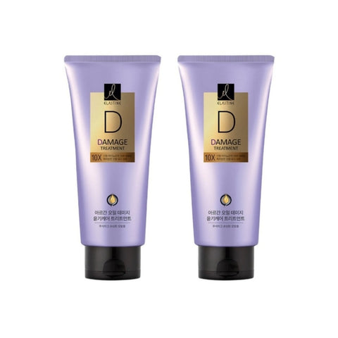 Elastine Damage 10X Hair Treatment 300ml*2Pcs