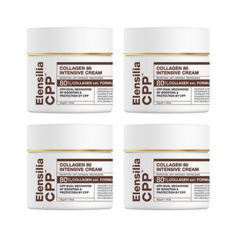 Elensilia CPP Collagen 80 Intensive Cream 50g*4Pcs